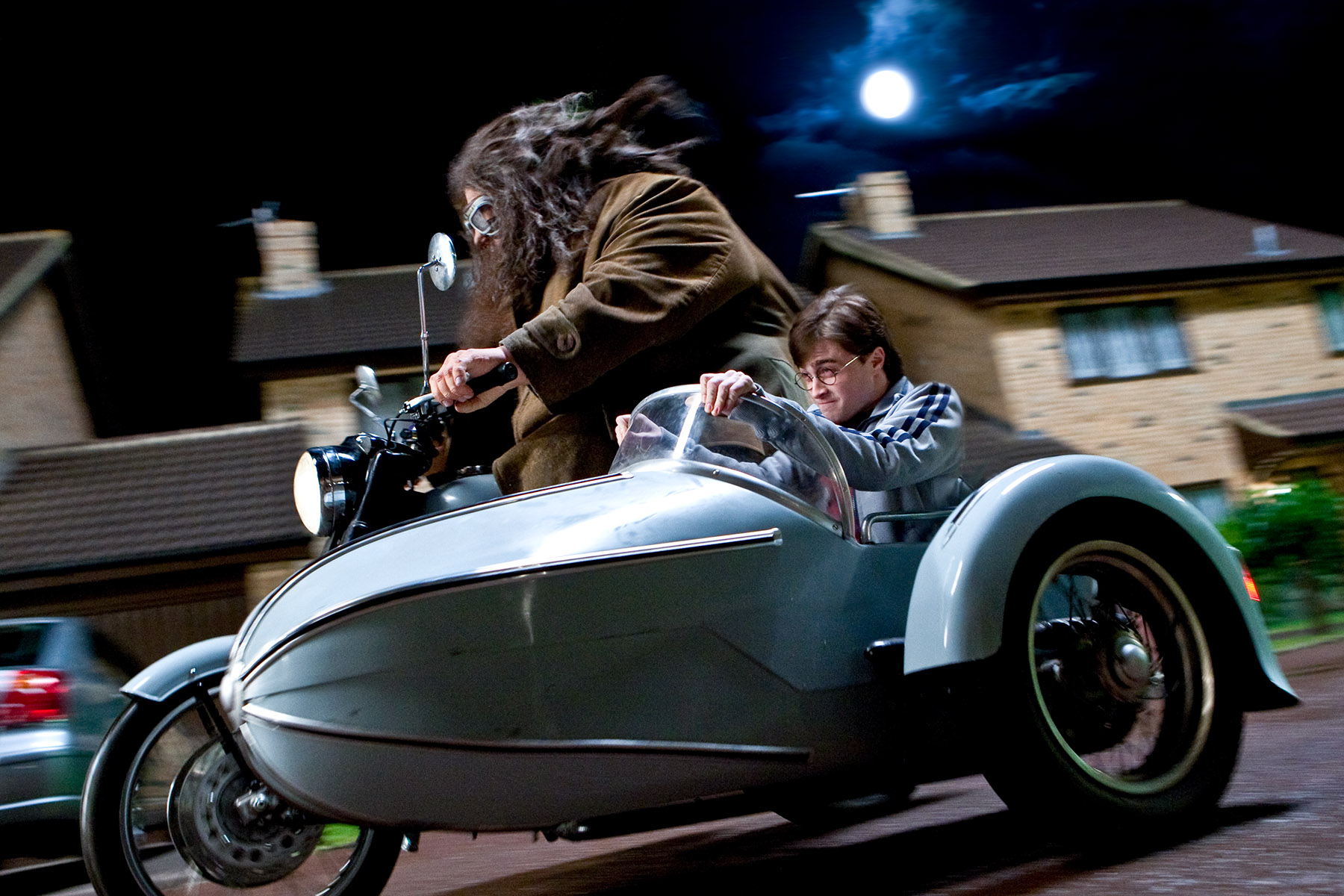 Diagon Alley notturna innevata, 1280x720 HD, Desktop