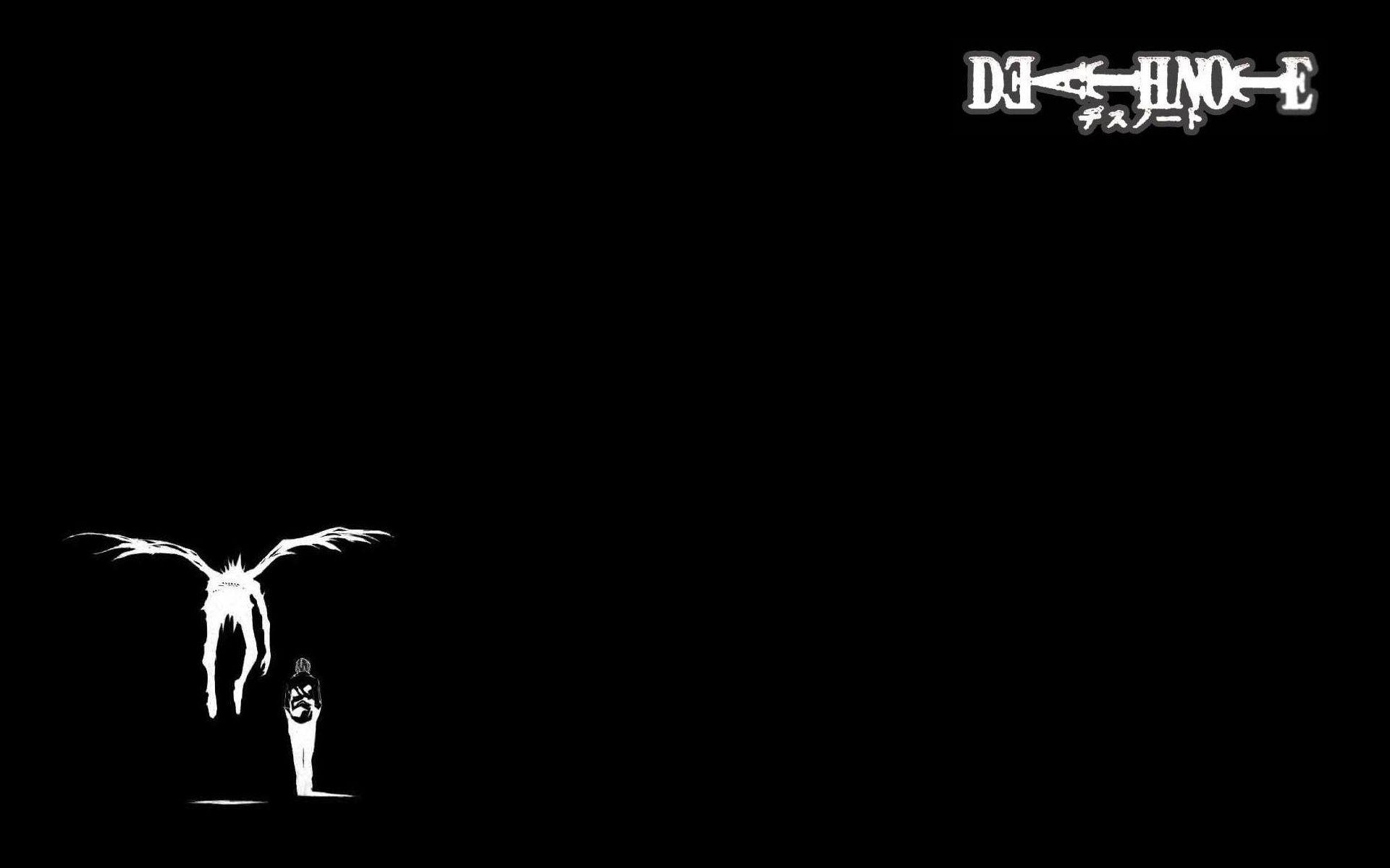 Death Note logo Ryuk silhouette, 1920x1200 Full HD+, Laptop