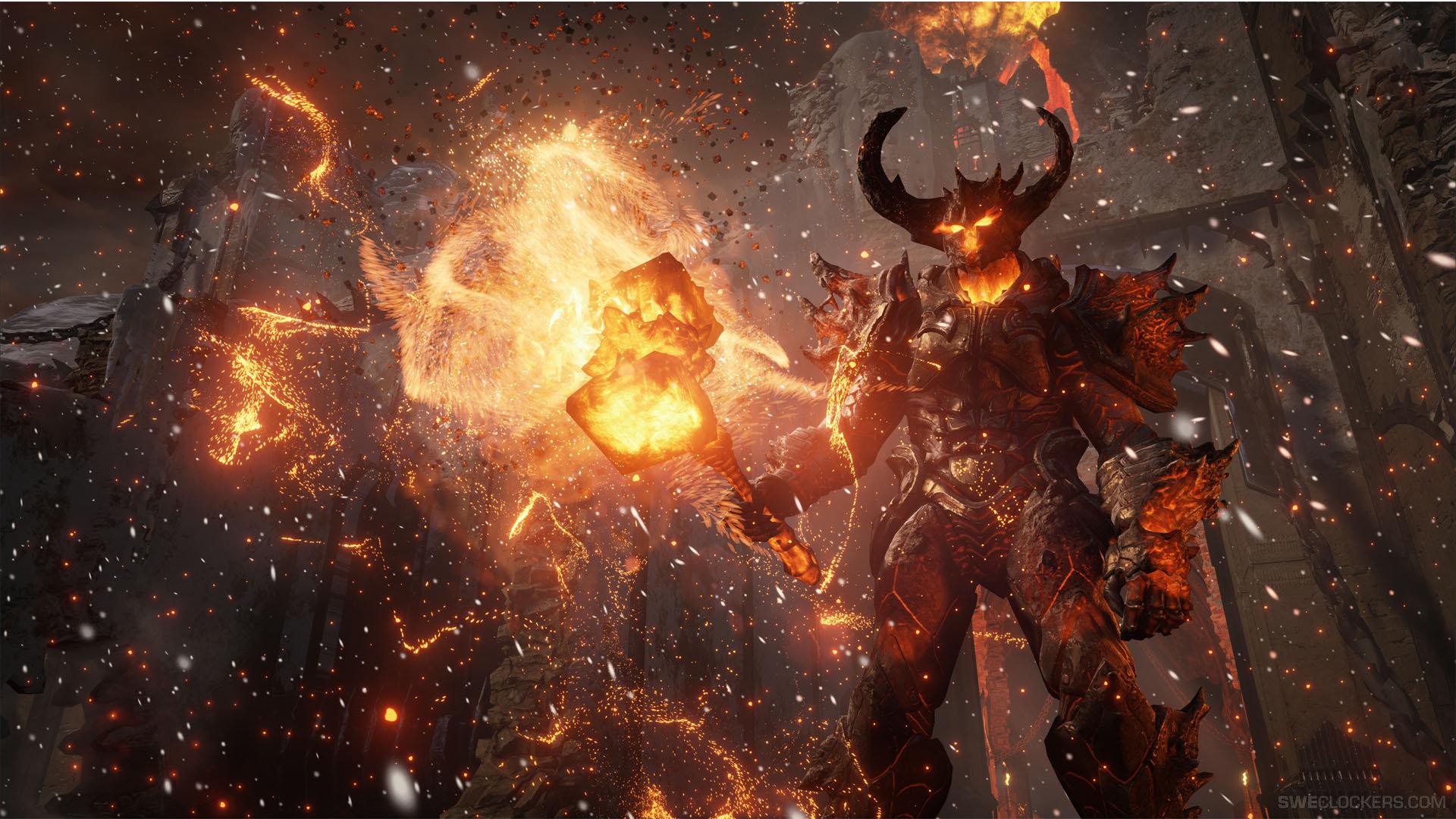 Mostro di fuoco cornuto, 1920x1080 Full HD, Laptop