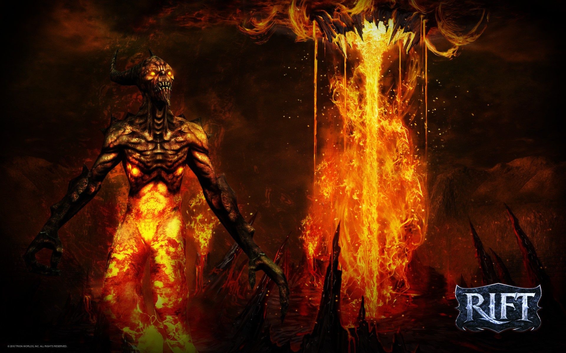 Rift mostro di fuoco, 1920x1200 Full HD+ WUXGA, Desktop