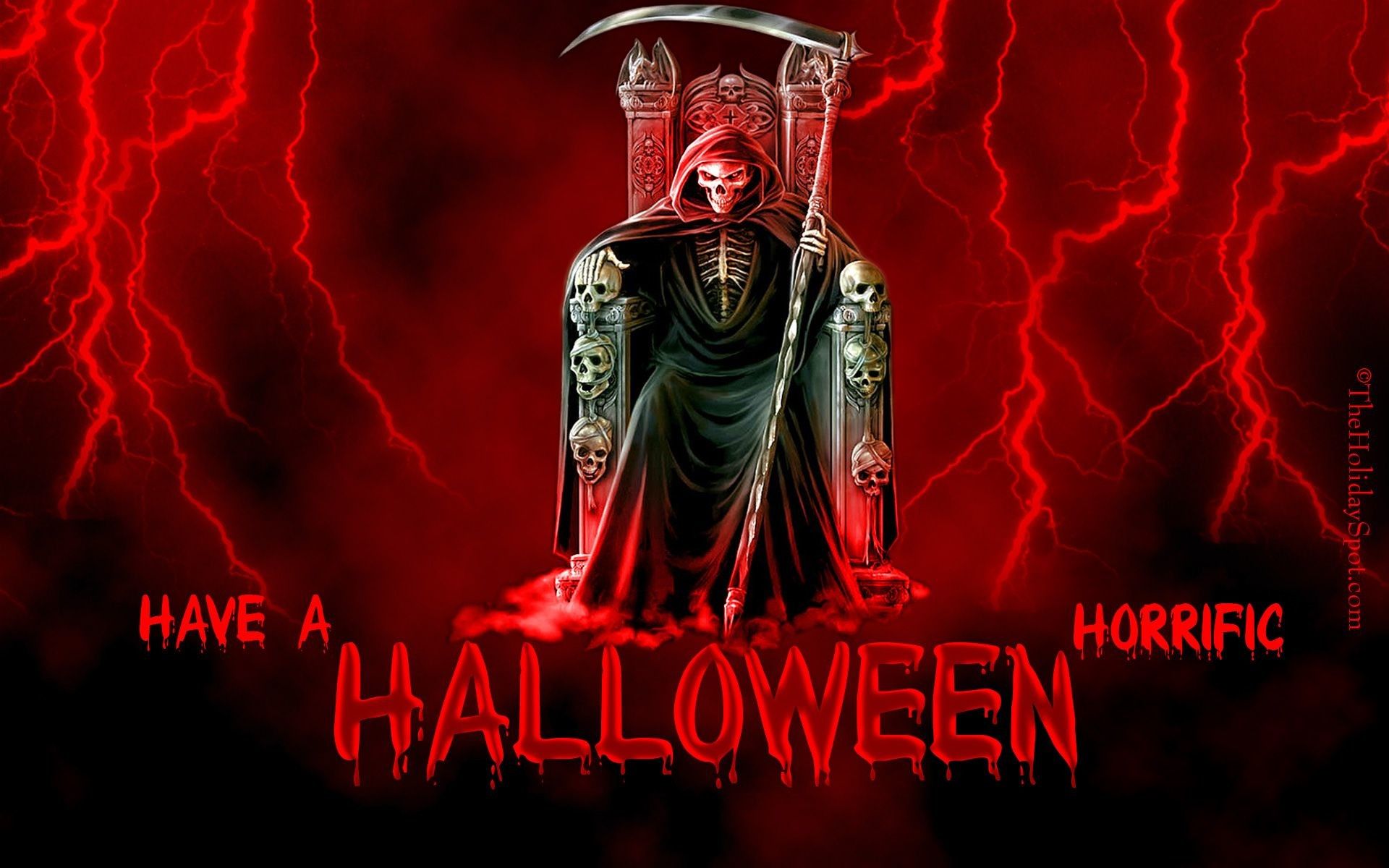 con Mostri di Halloween, 1024x768 HD, Desktop