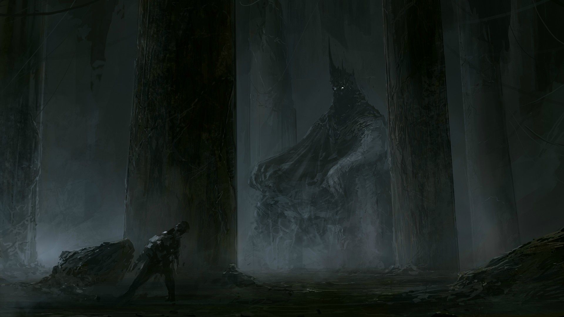 Mostro gigante nella foresta, 1920x1080 Full HD 1080p, Desktop