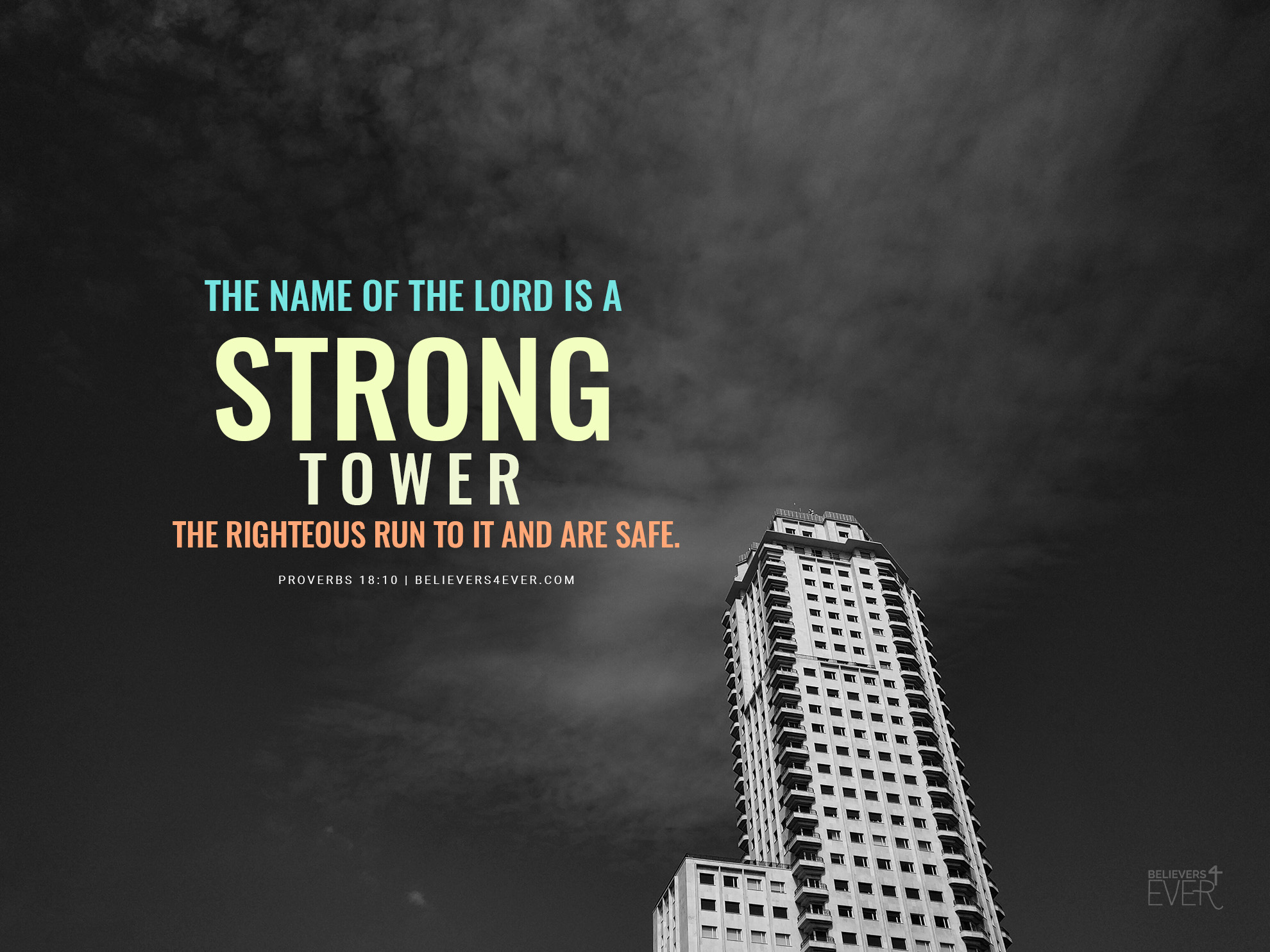 Testo Be Strong in the Lord, 1920x1200 Full HD+, Desktop
