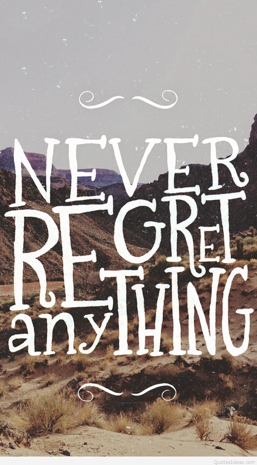 Frase motivazionale deserto roccioso, 900x1627 Full HD Verticale, iPhone Pro