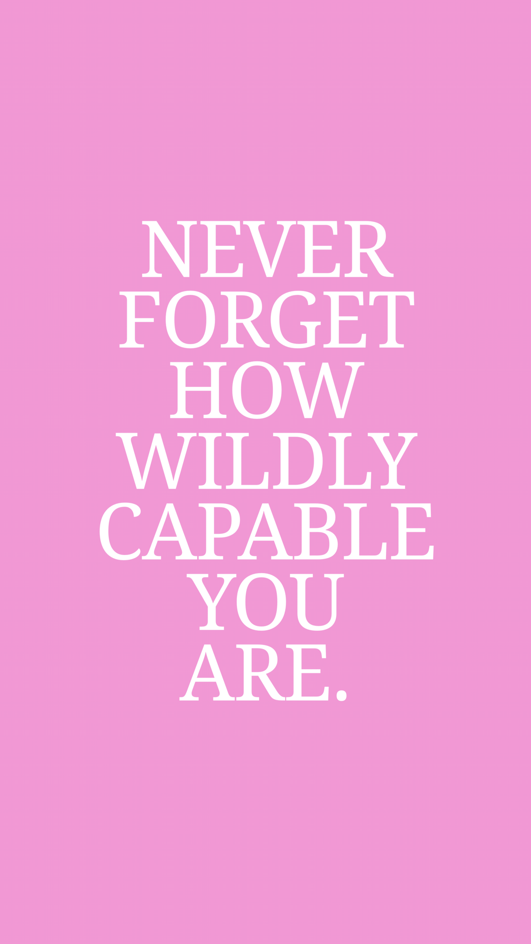 citazione motivazionale sfondo rosa, 1080x1920 Verticale, iPhone Pro Max