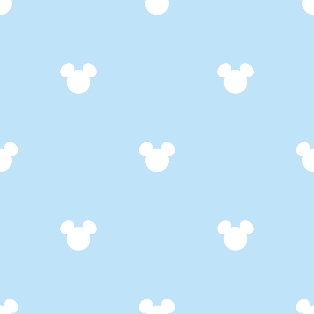 Topolino Disney pattern azzurro, classici d'animazione, 1000x1000 HD, Desktop