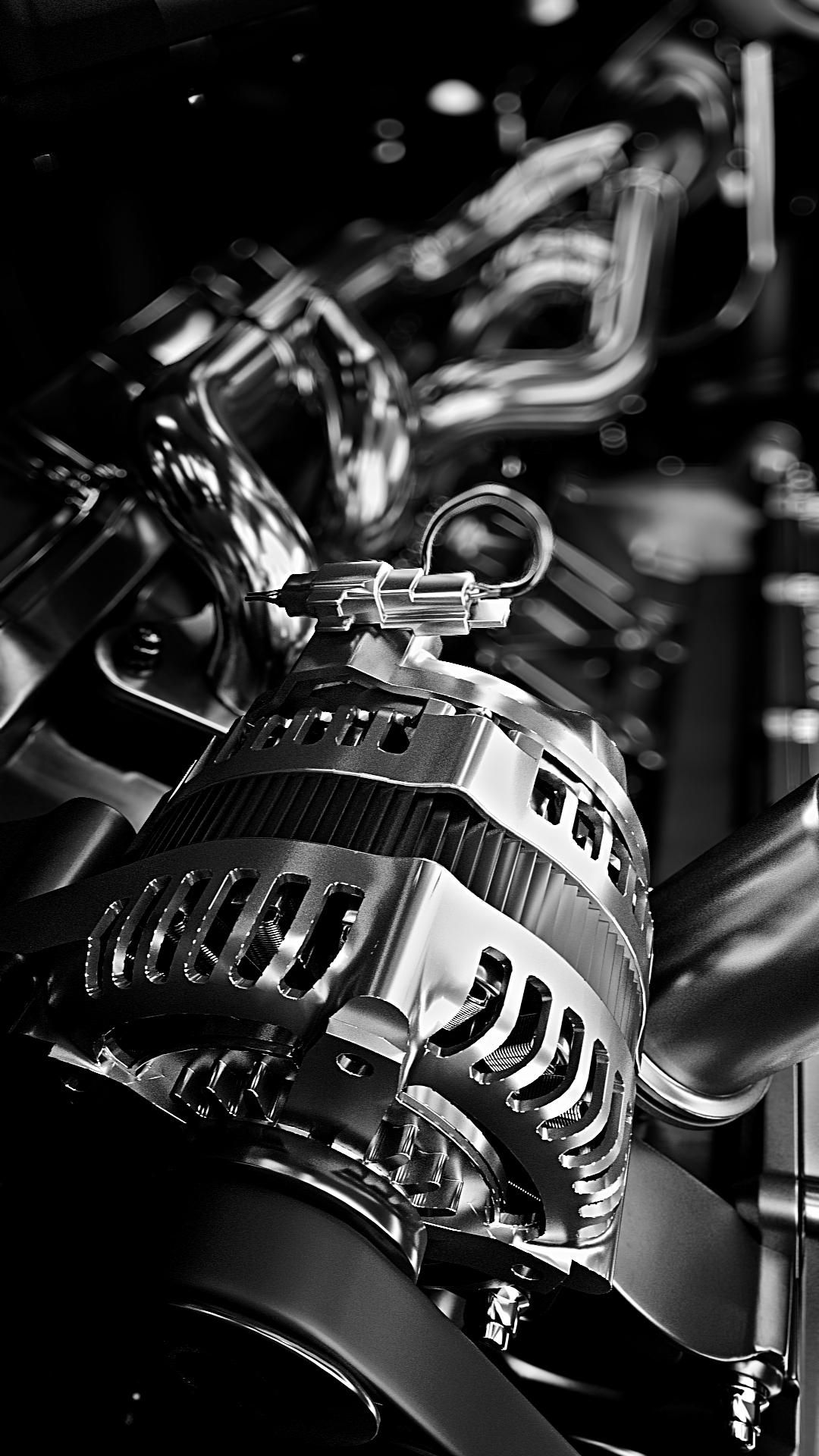 Motore auto turbine rosse, 2560x1600 WQXGA, Desktop