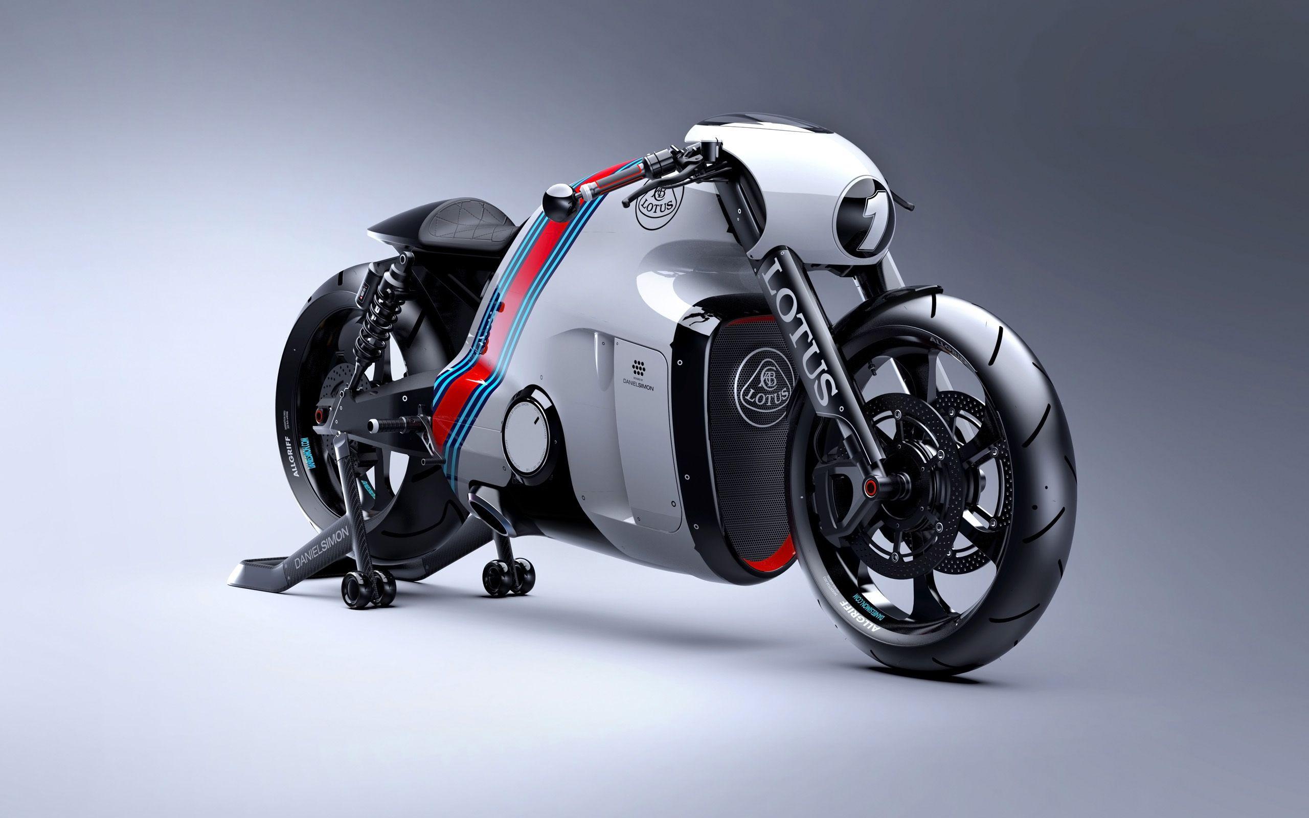 Moto sportiva concept bianca, 2560x1600 WQXGA, Desktop