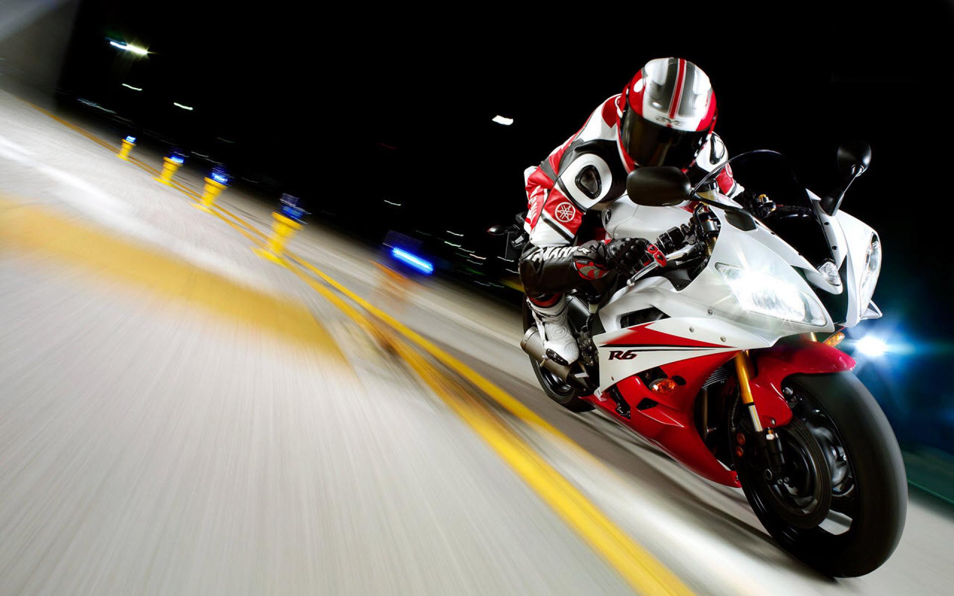 Motociclista sportivo in movimento, 1920x1200 WUXGA, PC Desktop