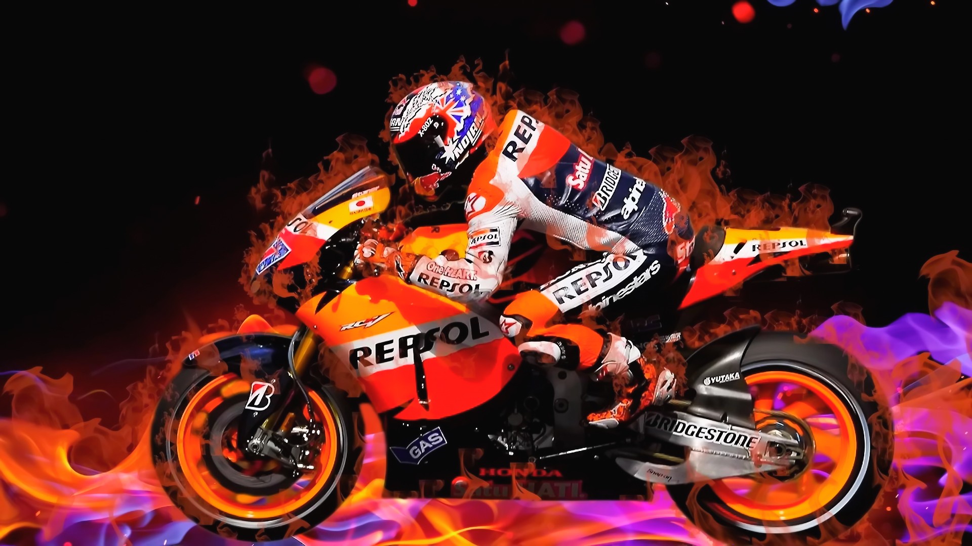 Moto sportiva Monster Energy, bevande energetiche, 1920x1200 Full HD+, Desktop