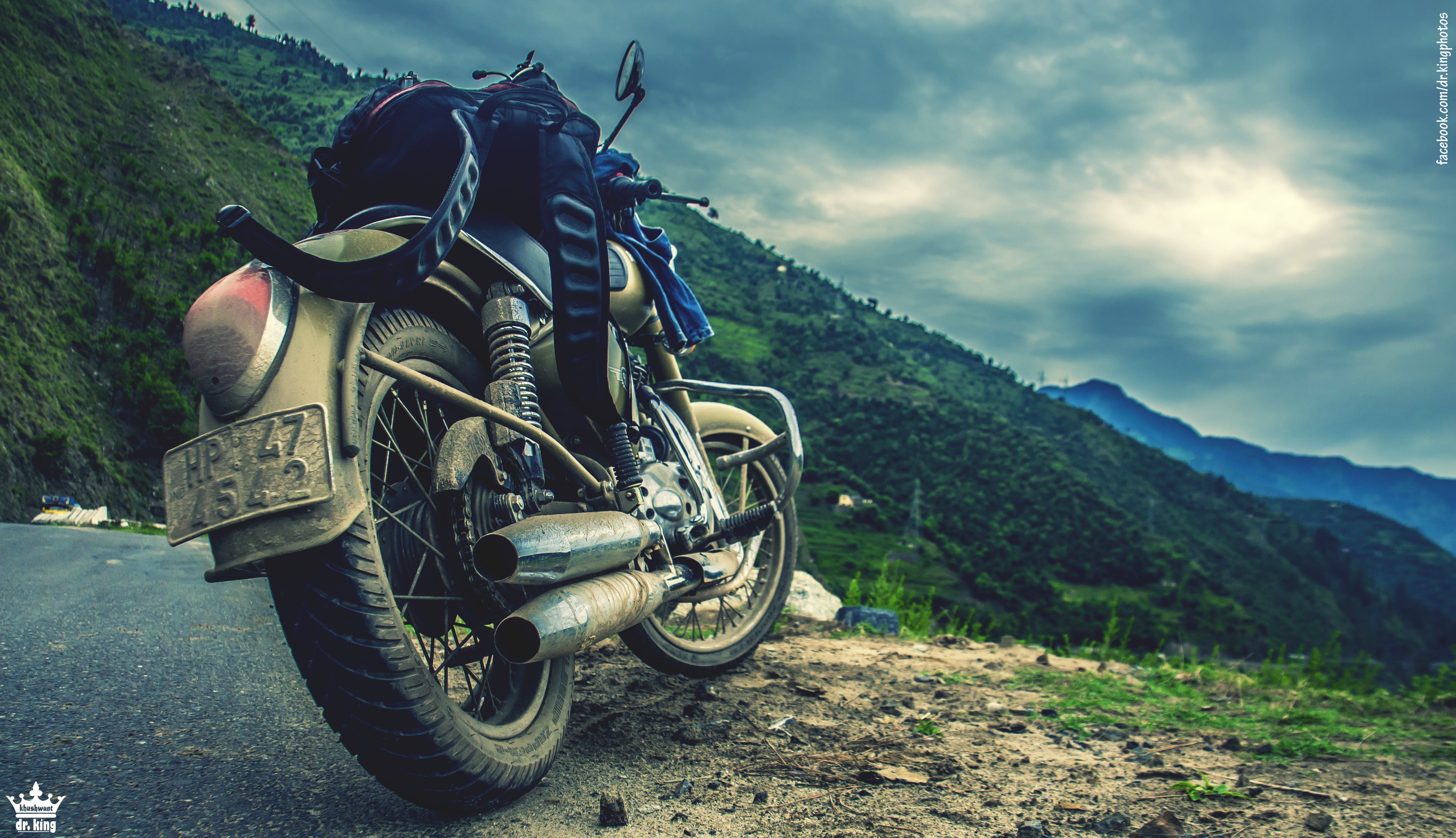 Moto su strada montana, 4917x2832 4K, Desktop 4K