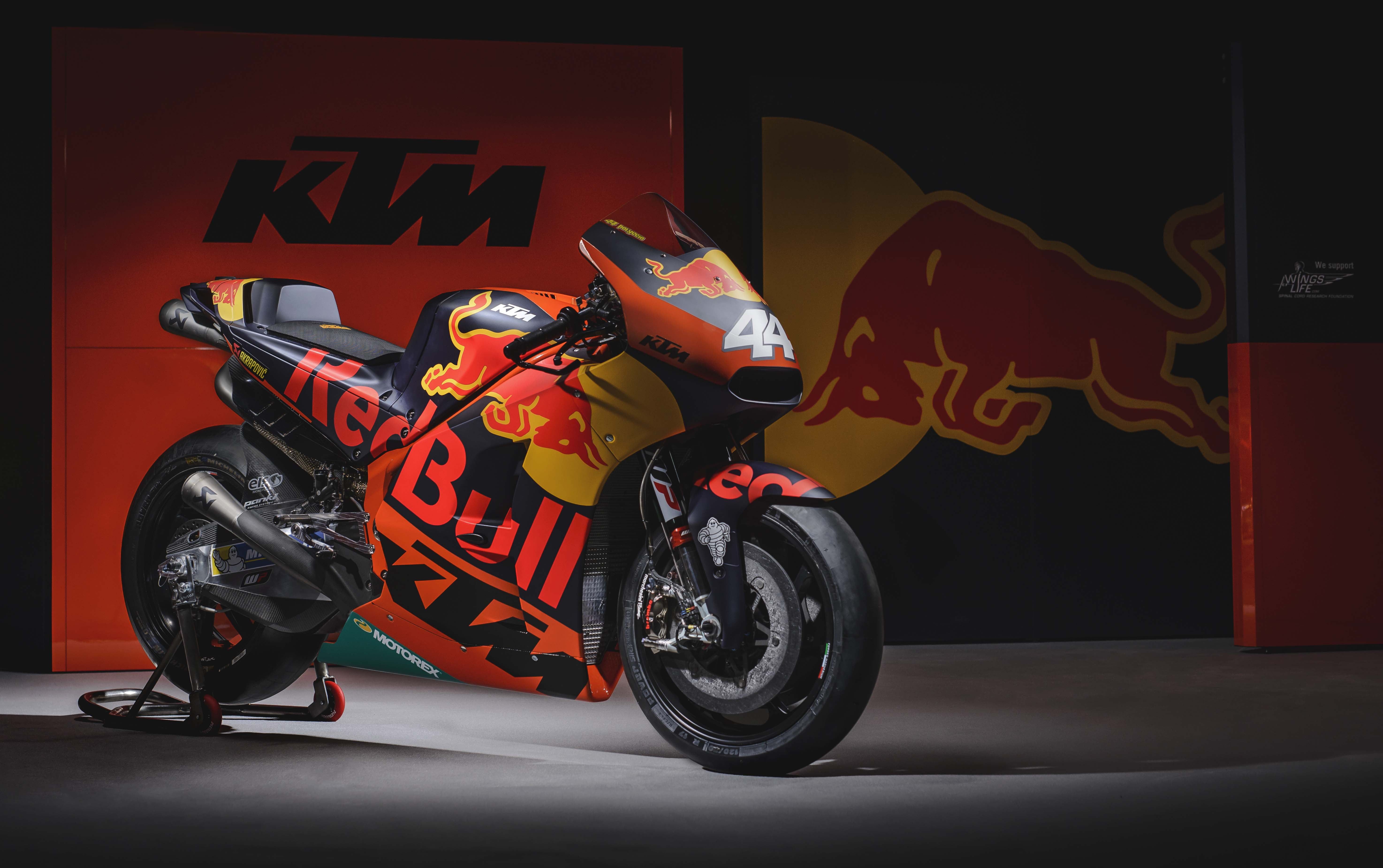 Moto KTM Red Bull MotoGP, 5896x3702 4K, Smart TV 4K