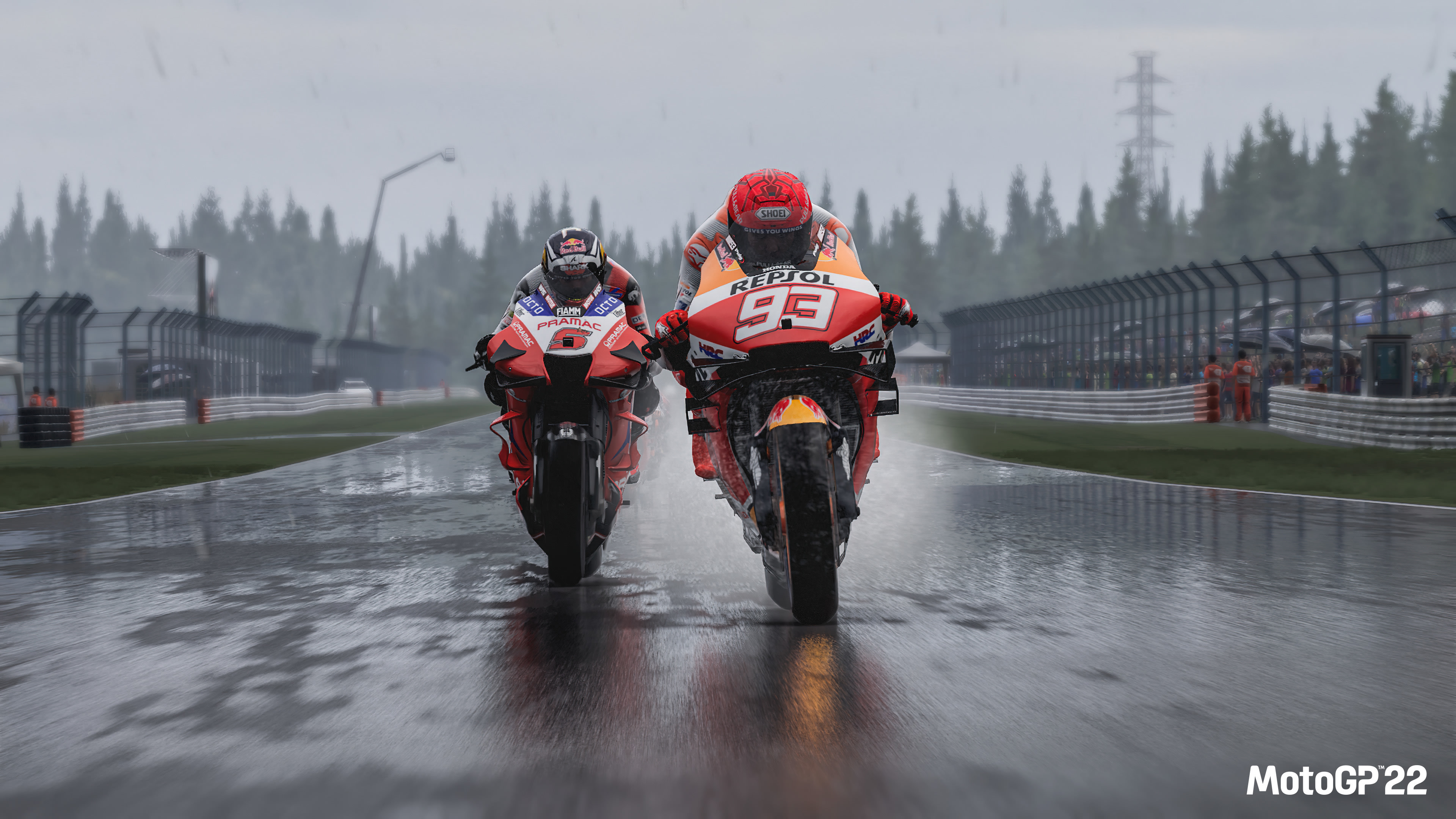 Piloti MotoGP moto Repsol, 3840x2160 Ultra HD, Monitor 4K