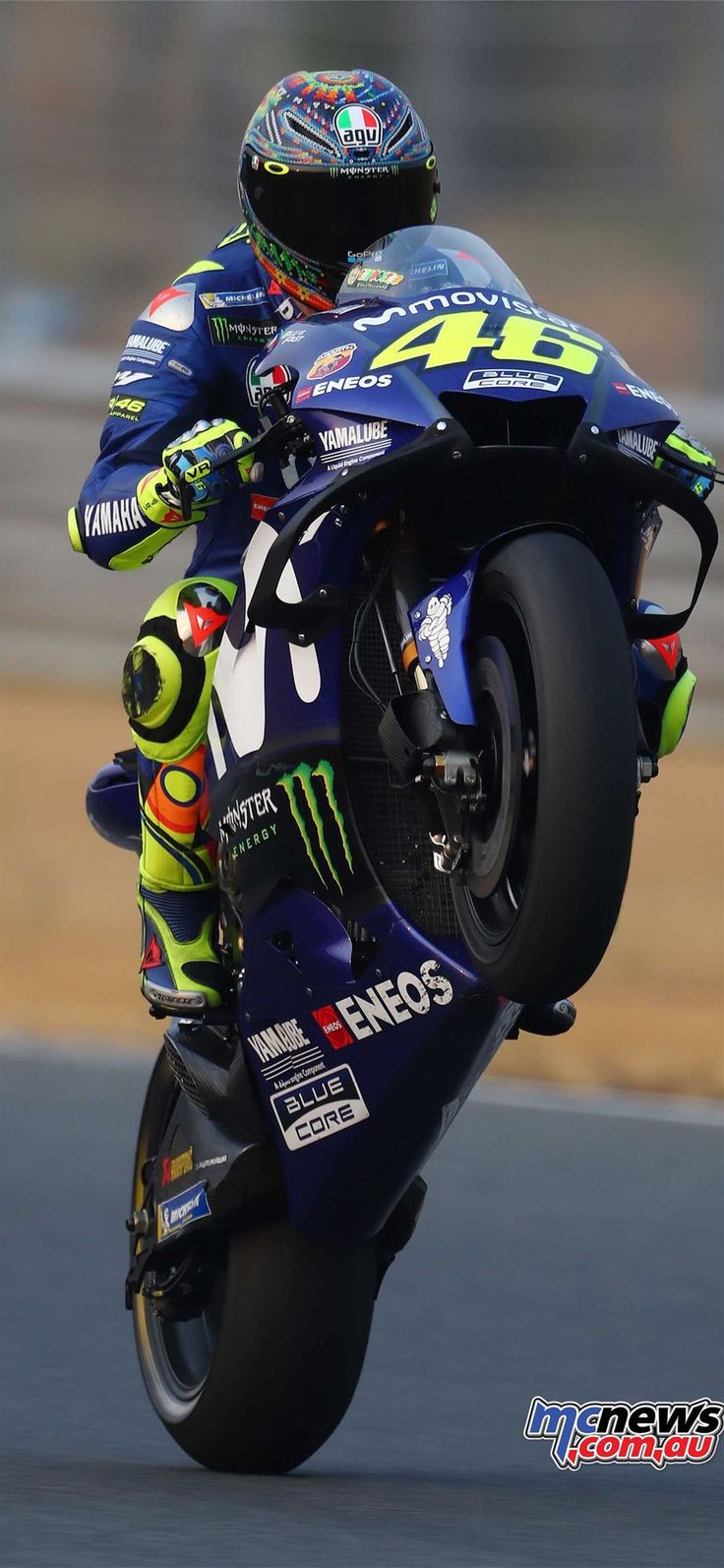 Valentino Rossi Yamaha MotoGP, 736x1593 Full HD Verticale, iPhone