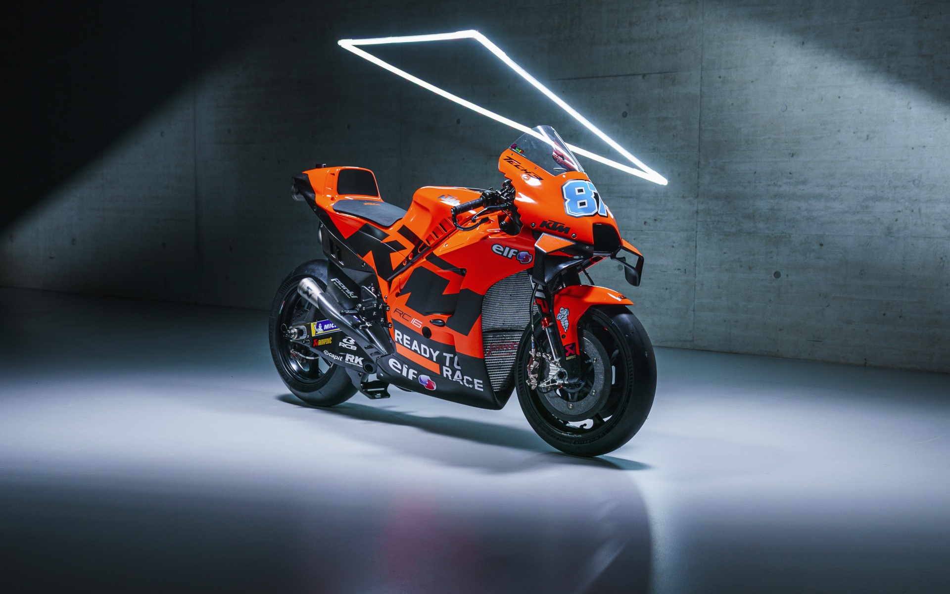 Moto KTM Tech3 arancione, 1920x1200 Full HD+ WUXGA, PC