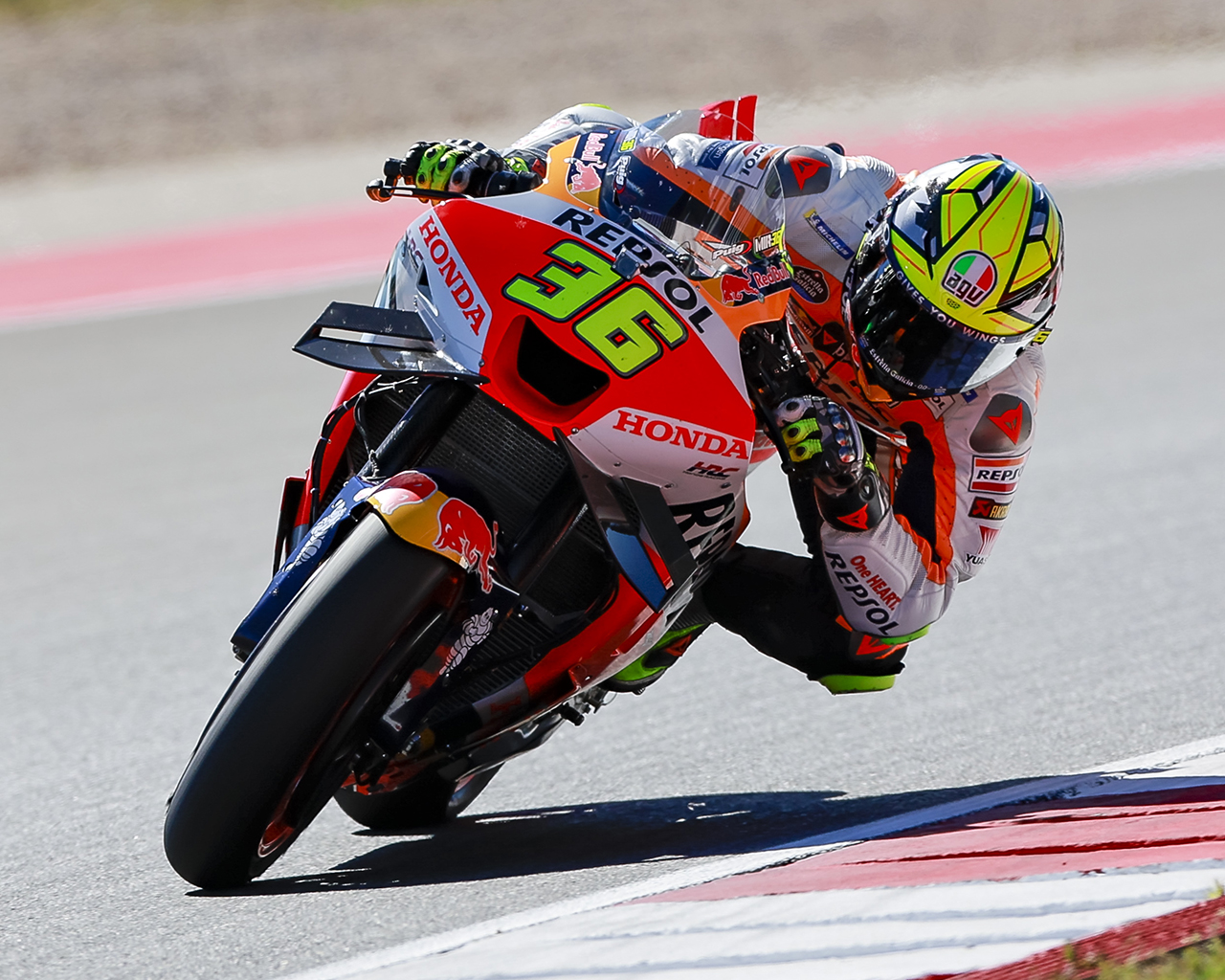 Moto Honda Repsol pista, 1280x1024 HD, Desktop