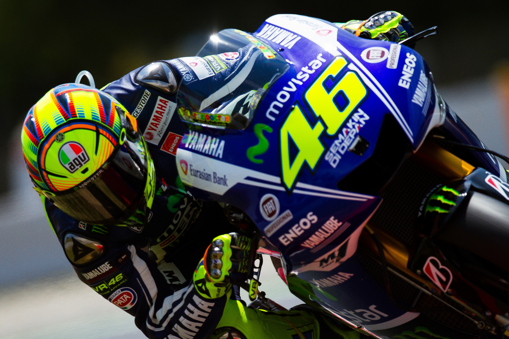 Valentino Rossi Yamaha MotoGP, 2048x1365 Hi-Res, Desktop