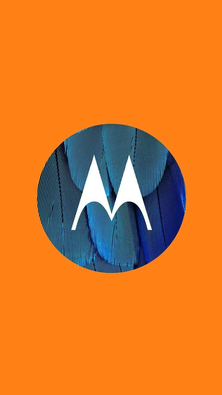 Logo Motorola blu arancione, 720x1280 Full HD Verticale, Smartphone