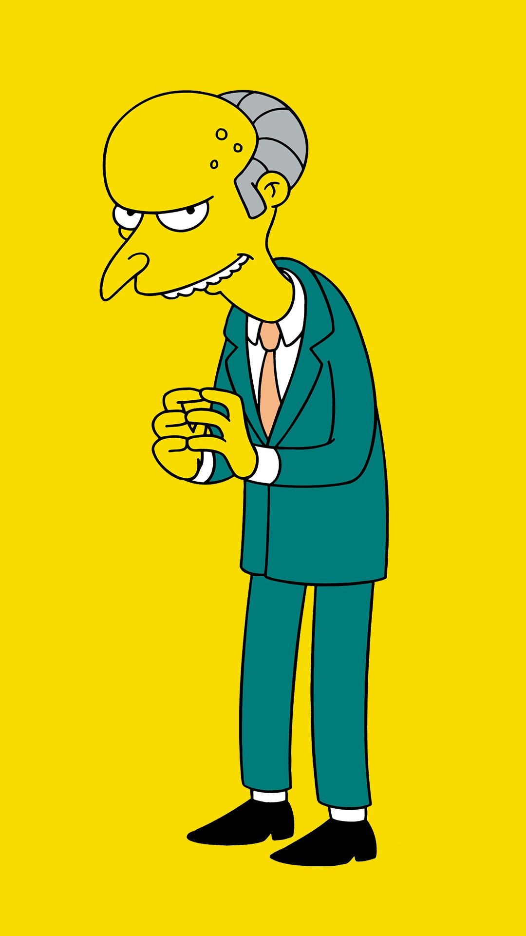 Mr. Burns Simpson, 1820x1024 HD Ready, PC Desktop