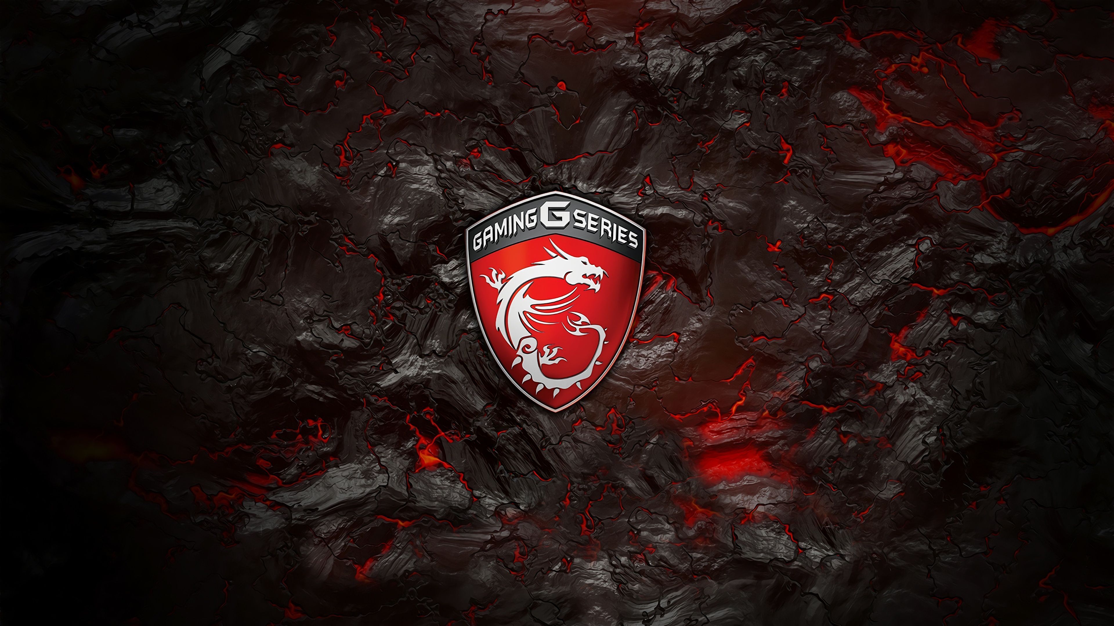 Logo MSI Gaming drago rosso, 3840x2160 Ultra HD, 4K TV