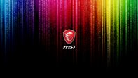 Logo MSI colorato, 3840x2160 UHD, Monitor 4K