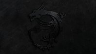 Logo drago MSI nero, 3840x2160 4K, Desktop 4K
