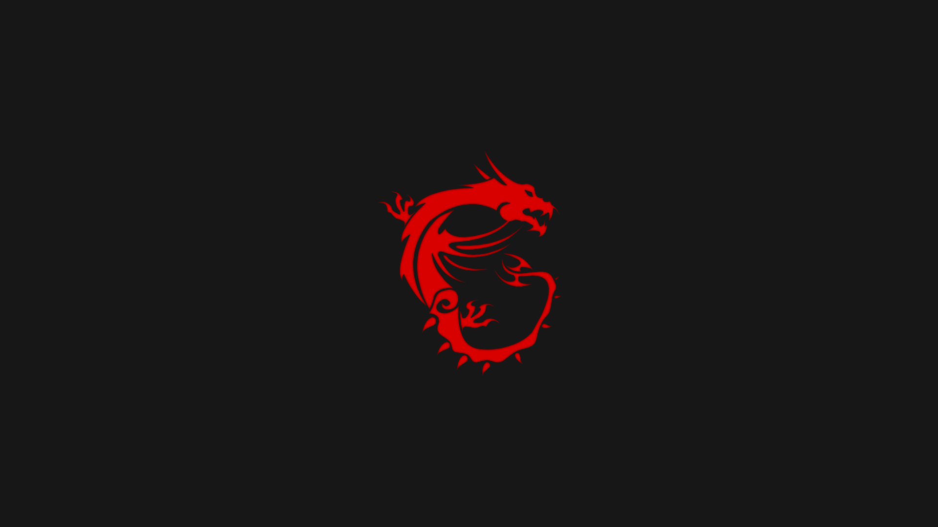 Drago rosso logo MSI, 1920x1080 Full HD 1080p, PC Desktop