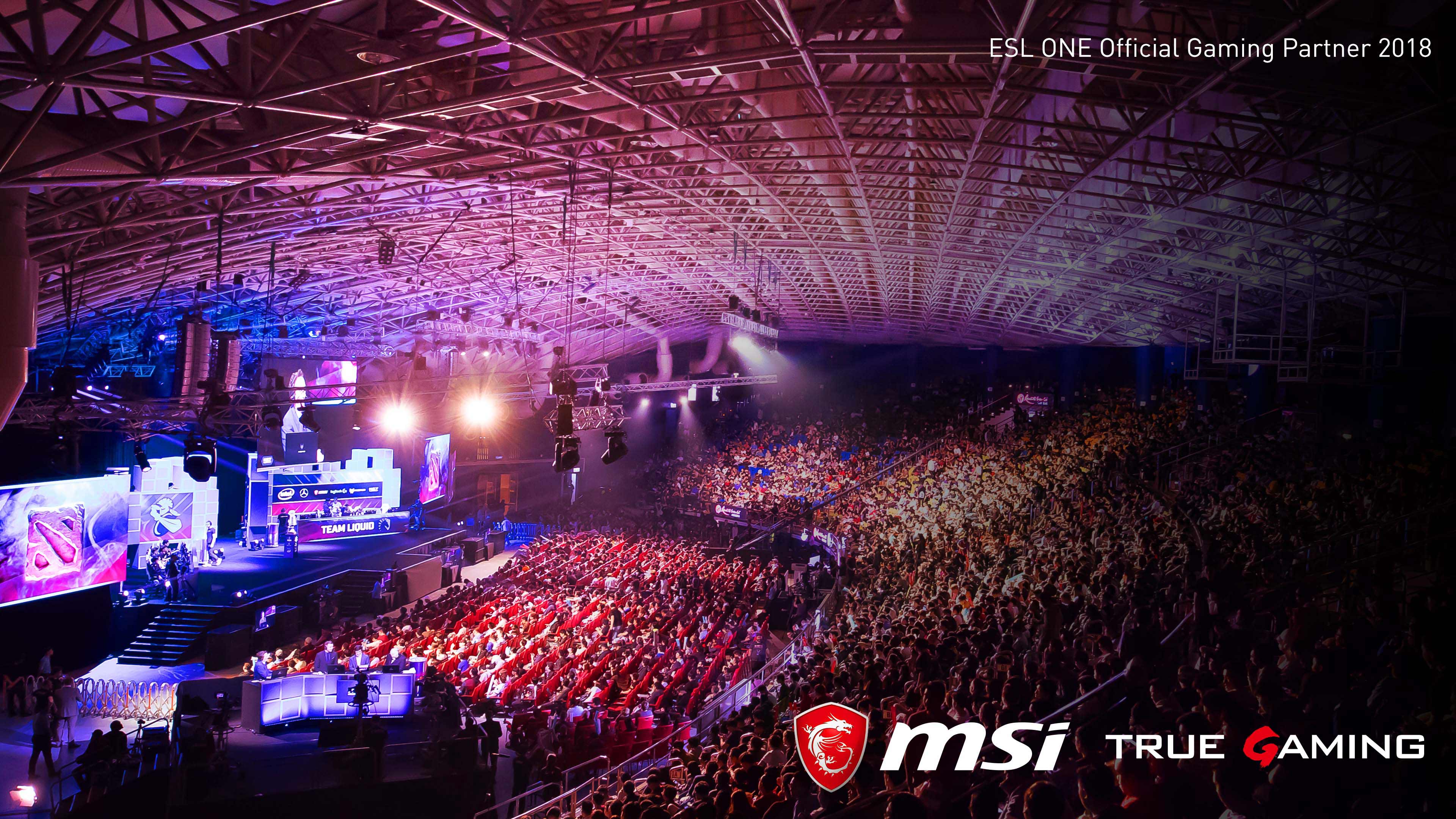 Arena esport MSI evento gaming, 3840x2160 4K, Desktop 4K