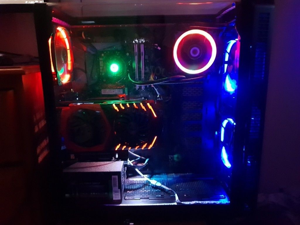 Scheda madre ASUS Sabertooth blu, hardware computer, 1920x1080 1080p, Desktop