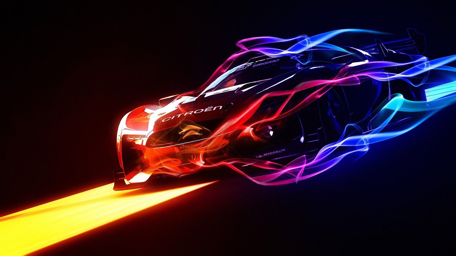 Auto Citroen concept neon, 1600x900 HD Ready, PC Desktop