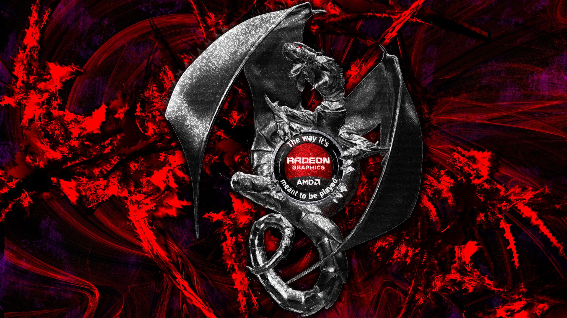 Drago MSI logo AMD, 1920x1080 Full HD 1080p, Laptop