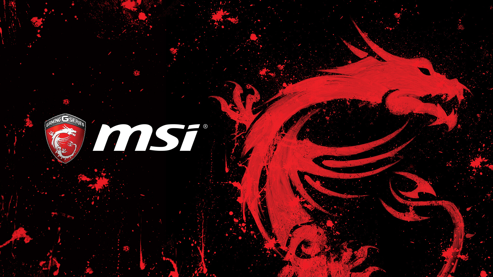 MSI logo drago rosso, 1920x1080 Full HD, Desktop