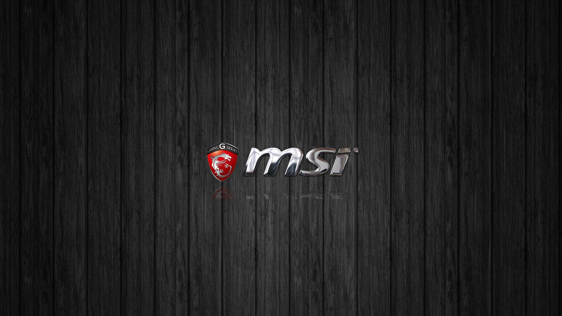 Logo MSI su legno scuro, 1920x1080 1080p, Desktop