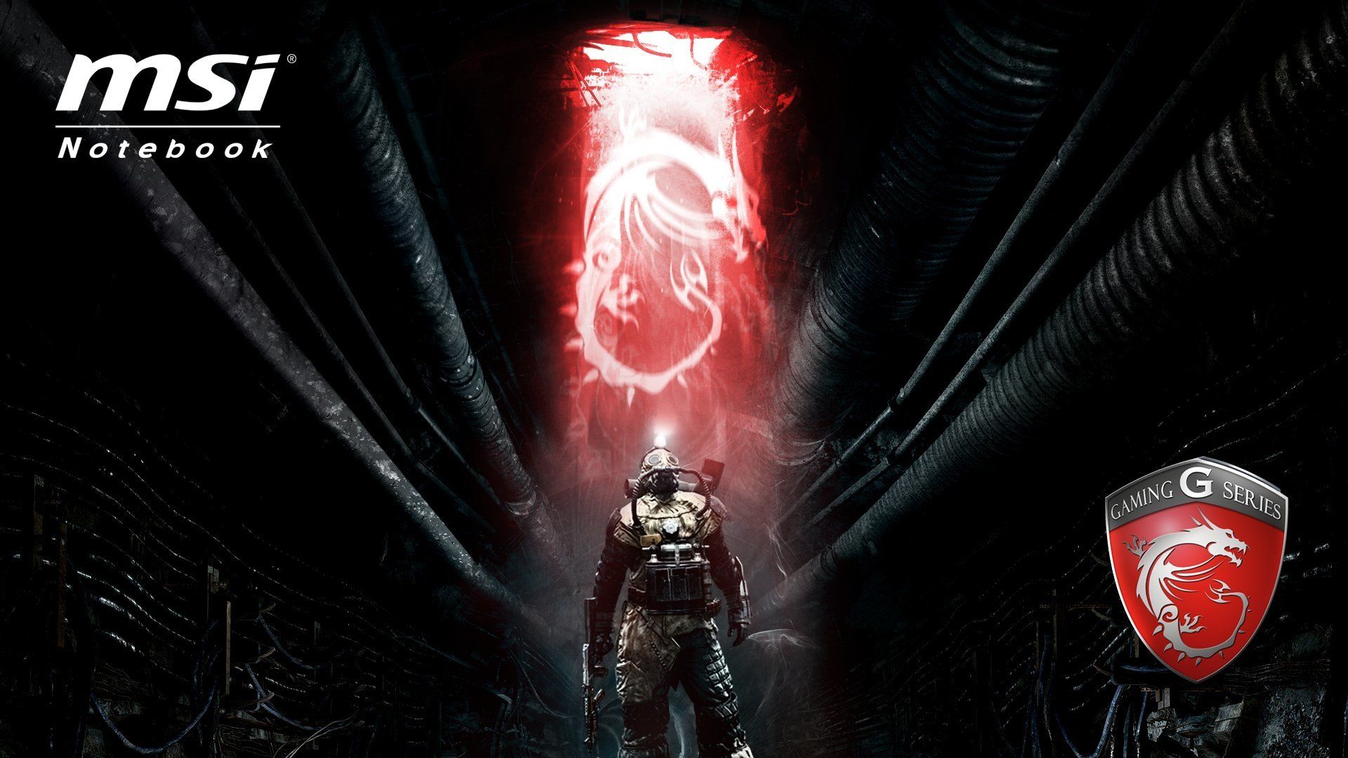 MSI drago rosso astronauta, 1920x1080 Full HD, PC Desktop