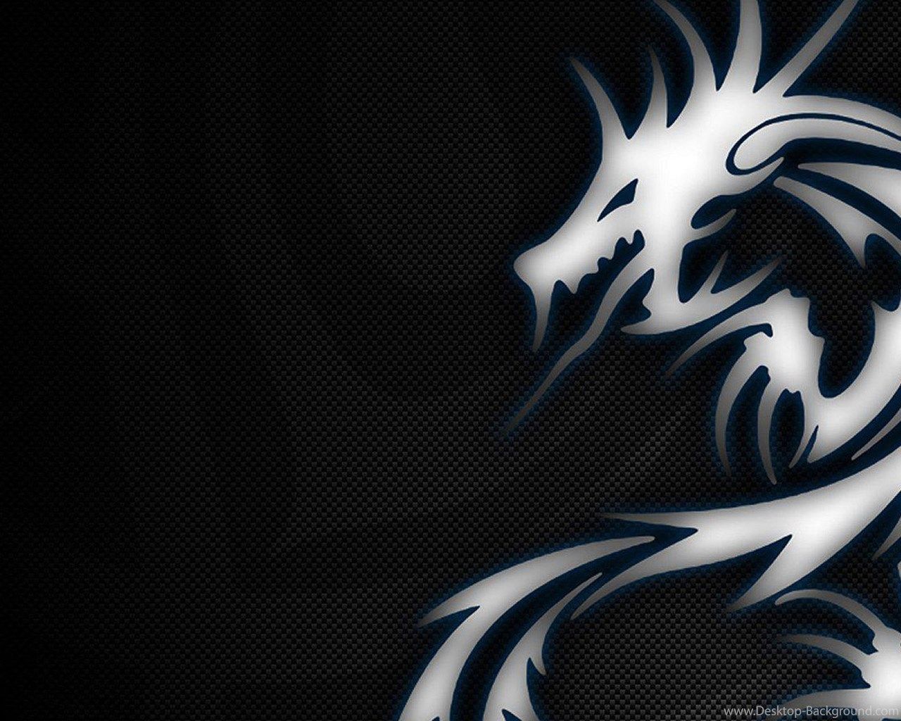 Drago tribale bianco nero, 1280x1024 HD, ROG Asus Laptop