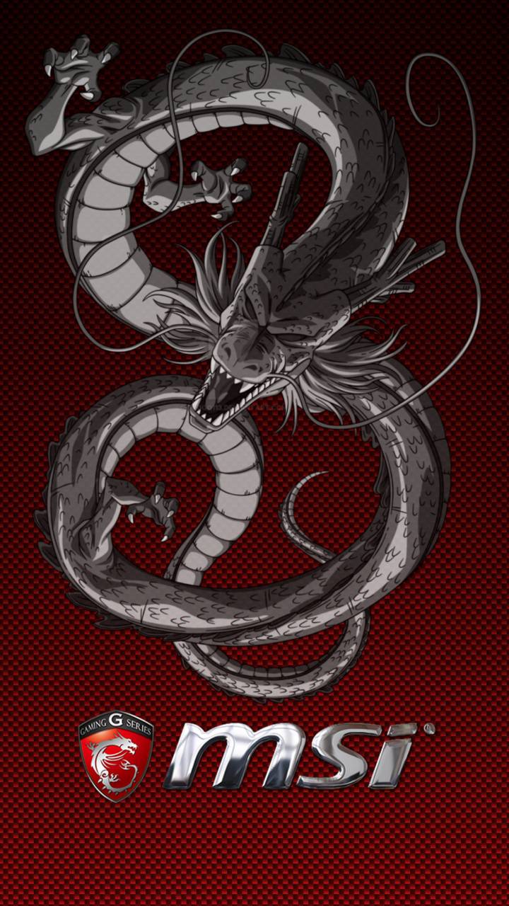 Drago MSI grigio rosso, 720x1280 Verticale, Mobile
