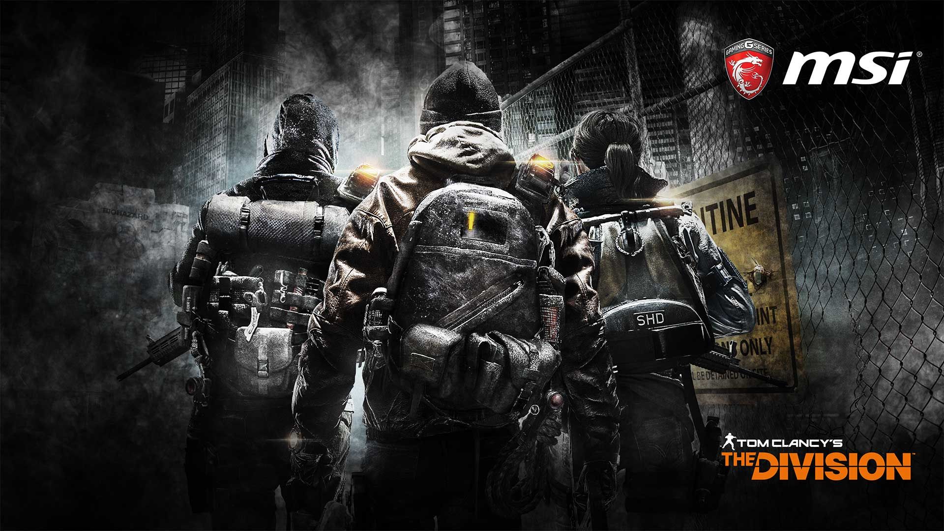 The Division agenti MSI, 1920x1080 1080p, Desktop