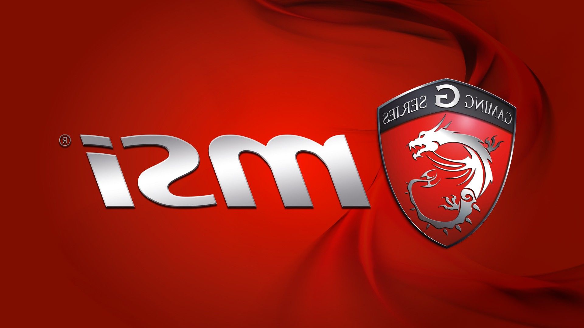 Logo MSI Gaming rosso, 1920x1080 Full HD, PC Desktop