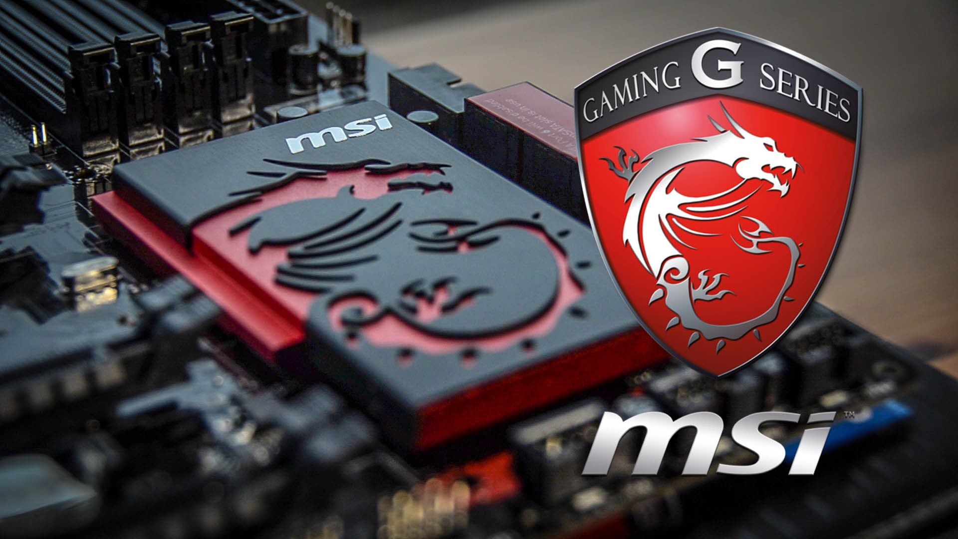 Scheda madre MSI Gaming rosso-nero, 1920x1080 Full HD 1080p, Desktop