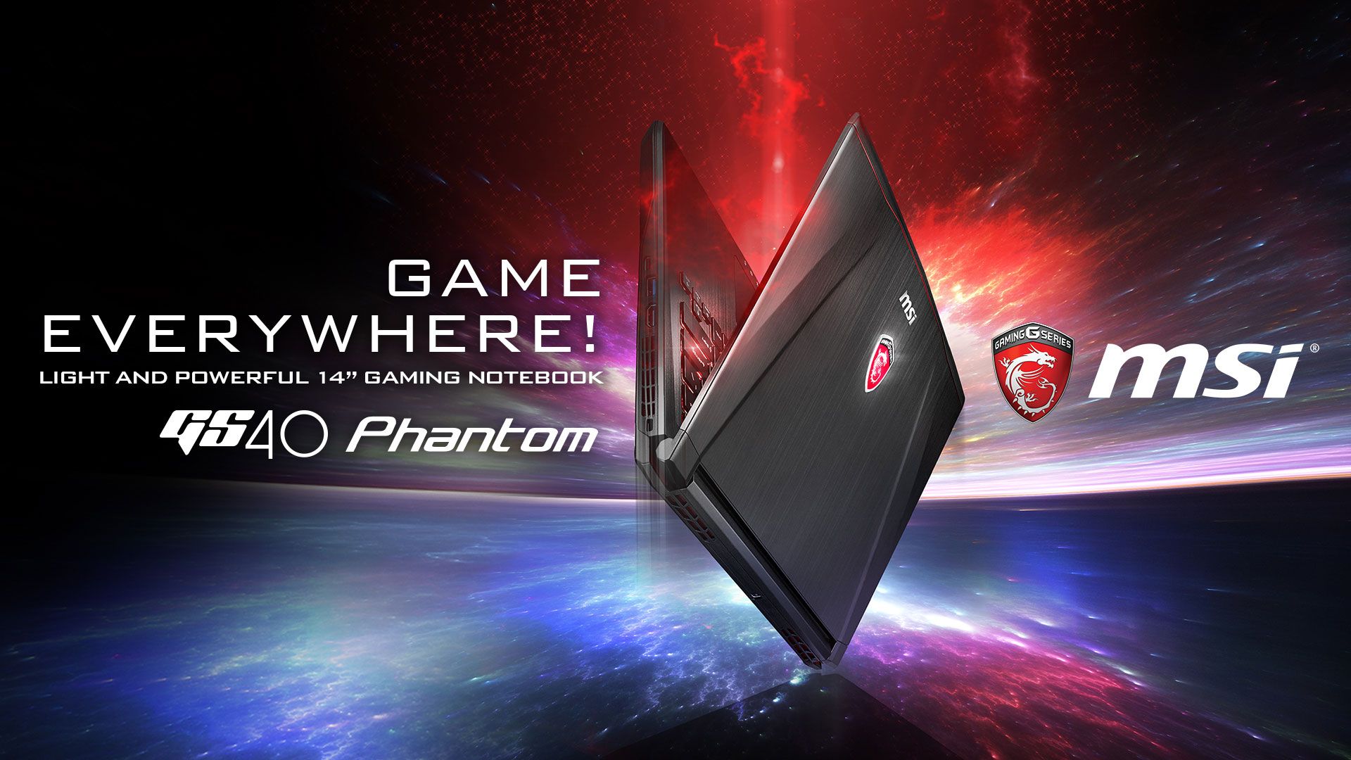 Laptop MSI Gaming Phantom, 1920x1080 1080p, Desktop