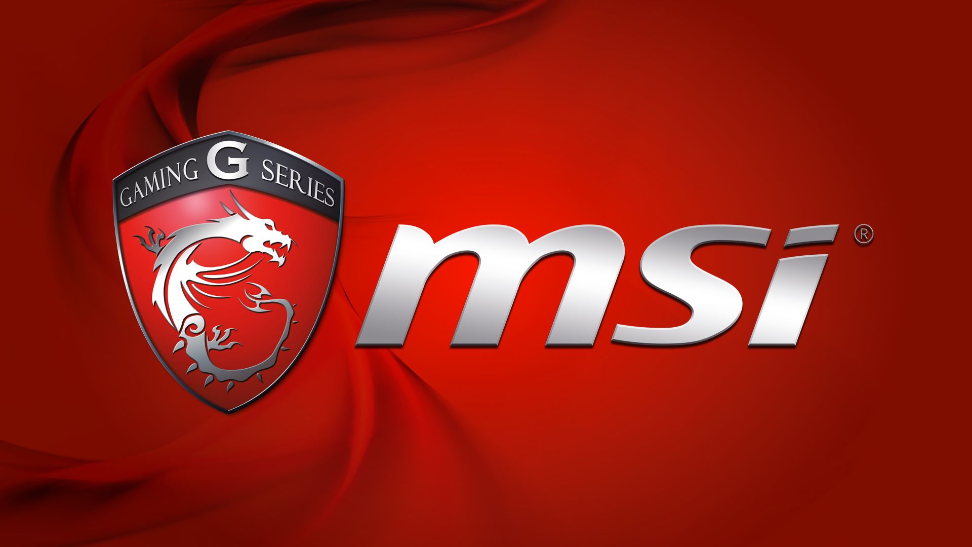 Logo MSI Gaming Series rosso, 1920x1080 Full HD 1080p, PC Desktop