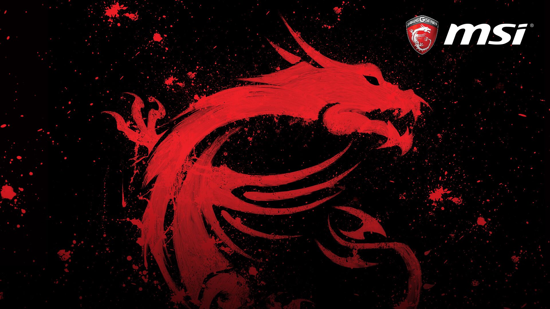Drago rosso MSI logo, 1920x1080 1080p, Desktop