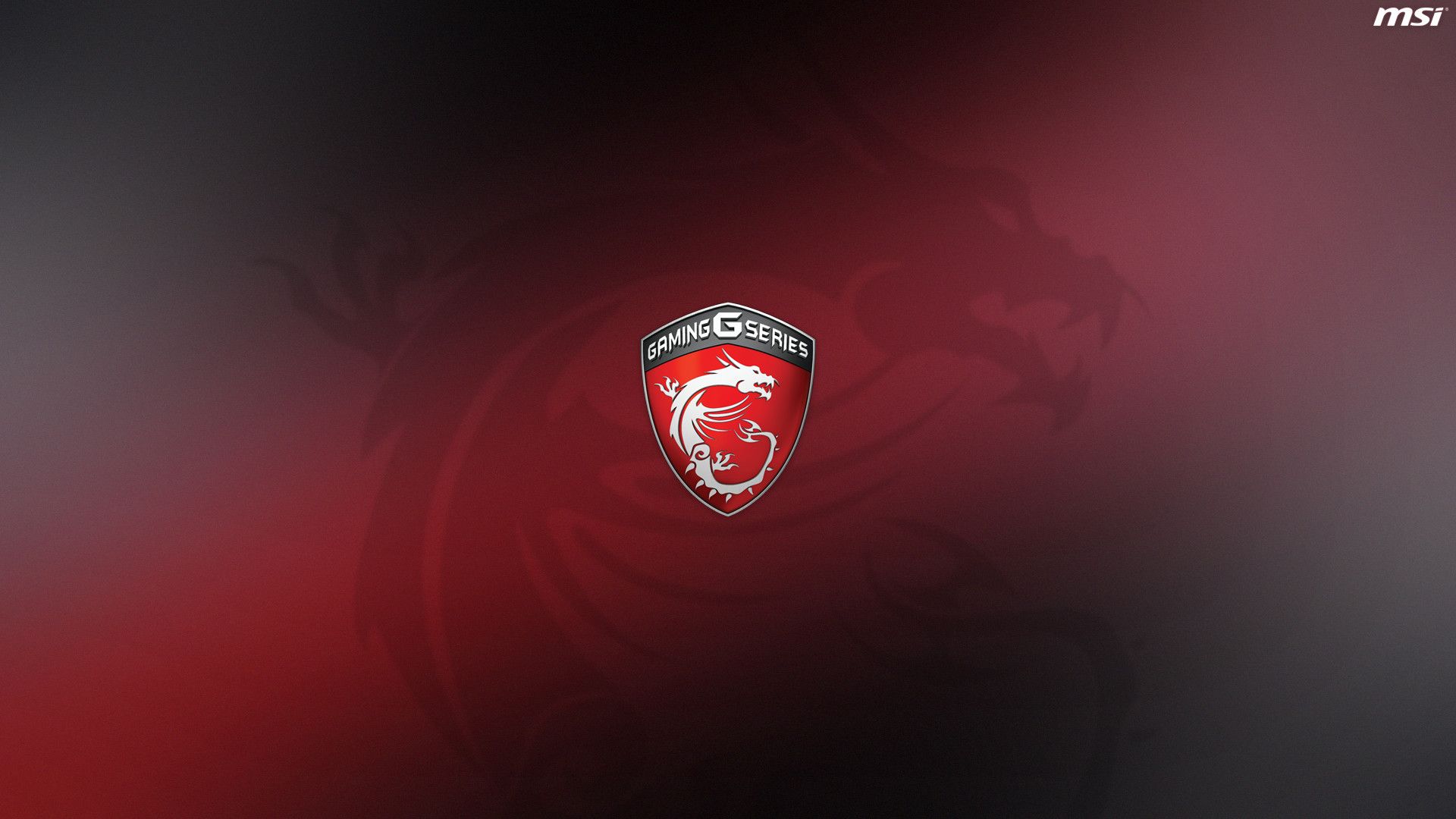 Logo MSI drago rosso, computer, 1920x1080 1080p, Laptop