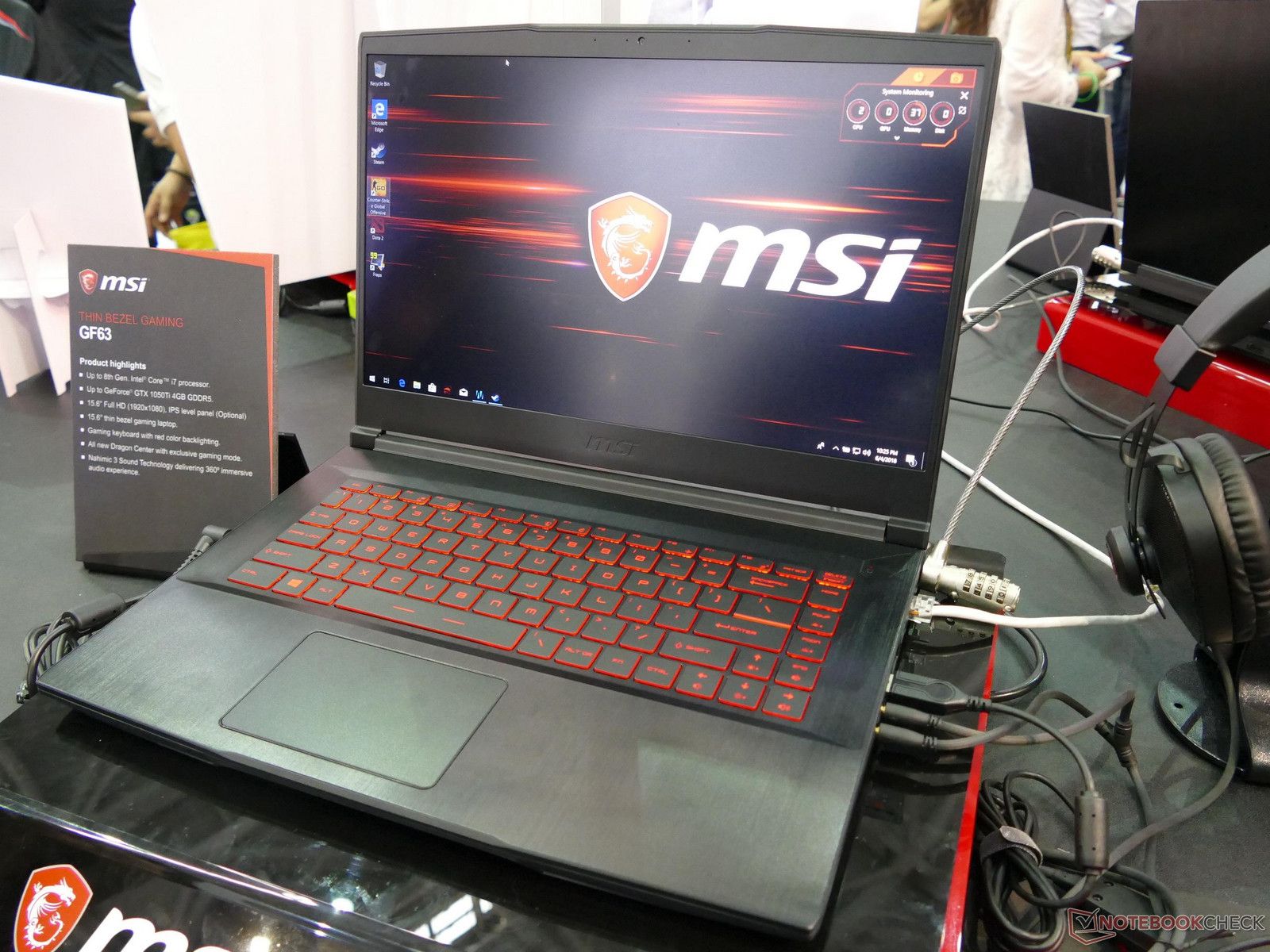 Logo MSI blu 3D, 1920x1080 Full HD 1080p, PC Desktop