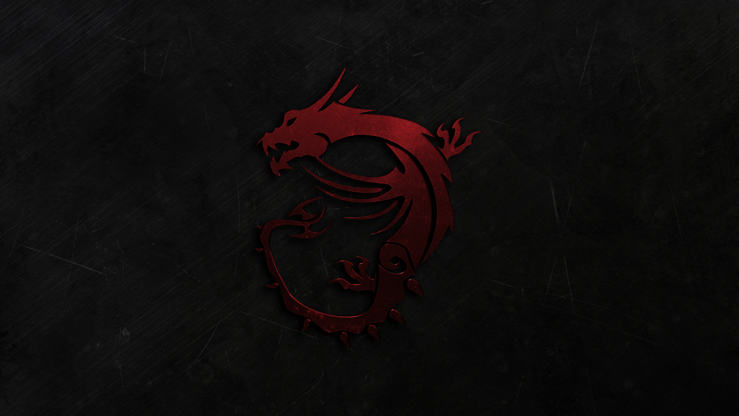 Drago rosso logo MSI, 2560x1440 QHD, Laptop