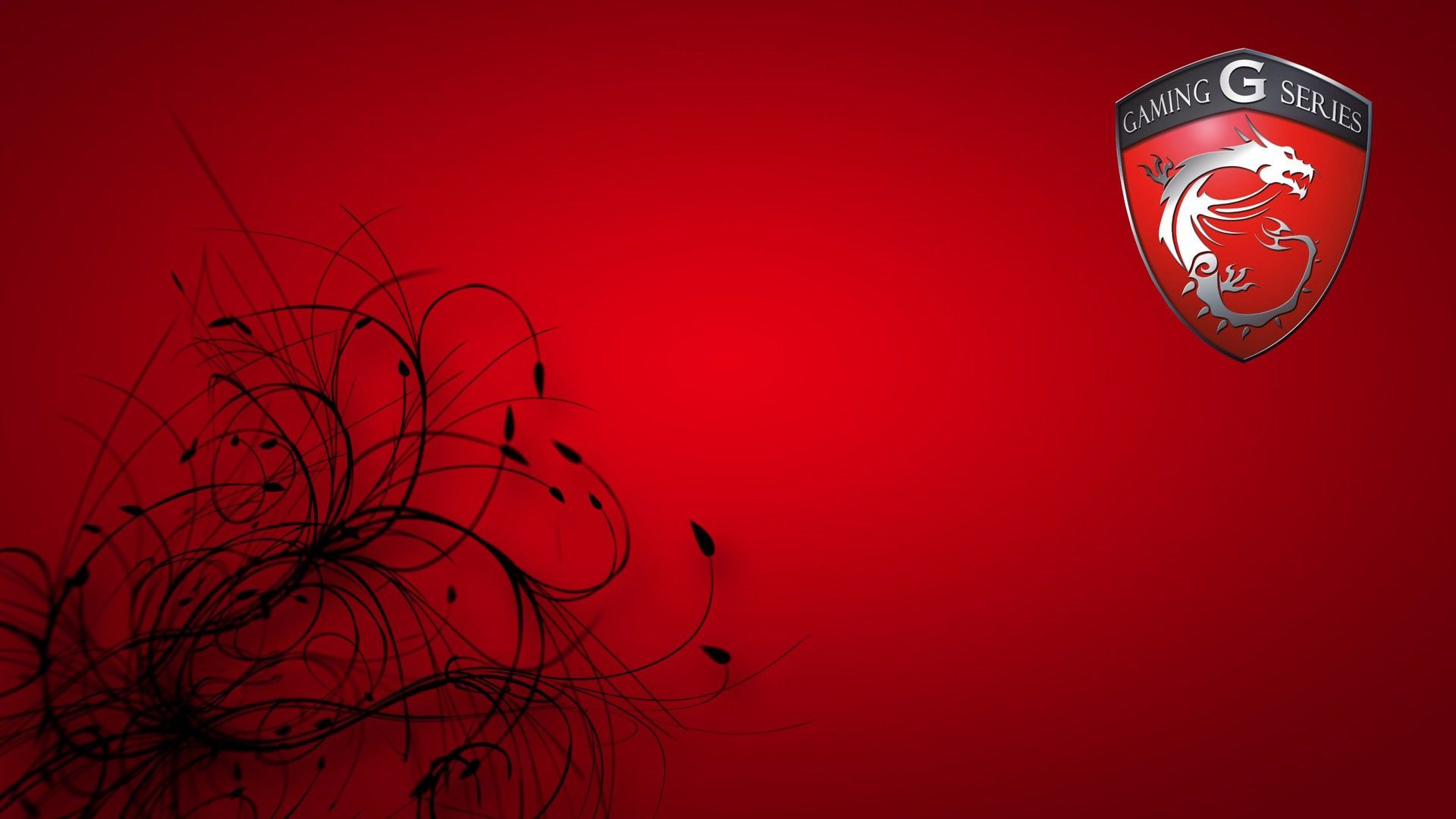 Logo MSI Gaming Dragon rosso, 1920x1080 Full HD 1080p, Desktop