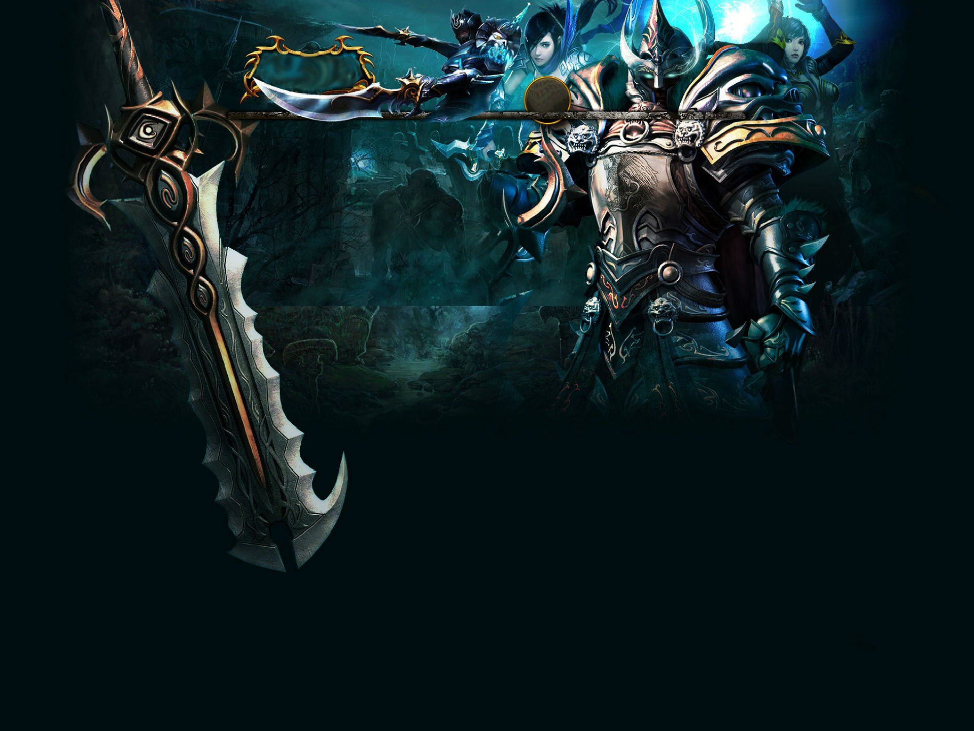 Guerriero fantasy con spada, MU Online, 1920x1440 Full HD+ WUXGA, Desktop