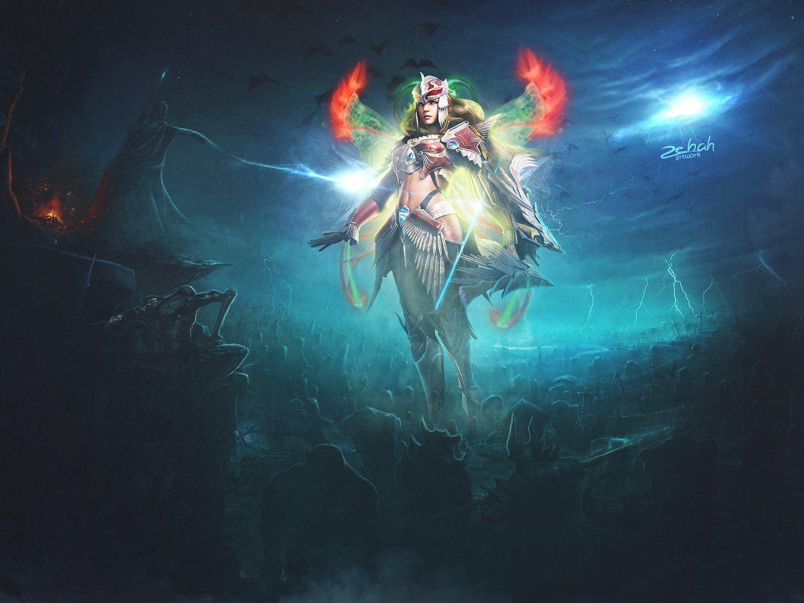 Elfa alata MU Online, 1600x1200 HD, PC