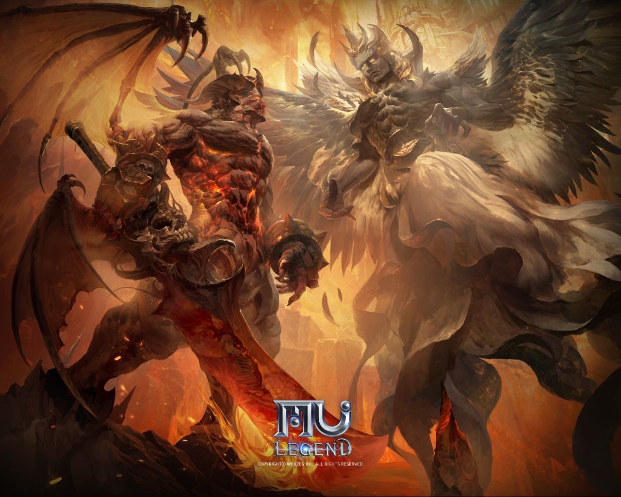 MU Legend guerriero e demone, 1280x1024 720p, Laptop