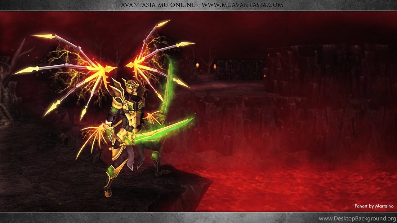 Personaggio guerriero MU Online, 1280x720 HD, Desktop